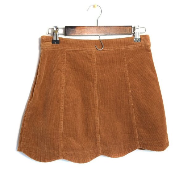 Altar’d State Sophia Brown Corduroy Skirt Size Small - Picture 6 of 6